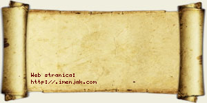 Danica Ješić vizit kartica